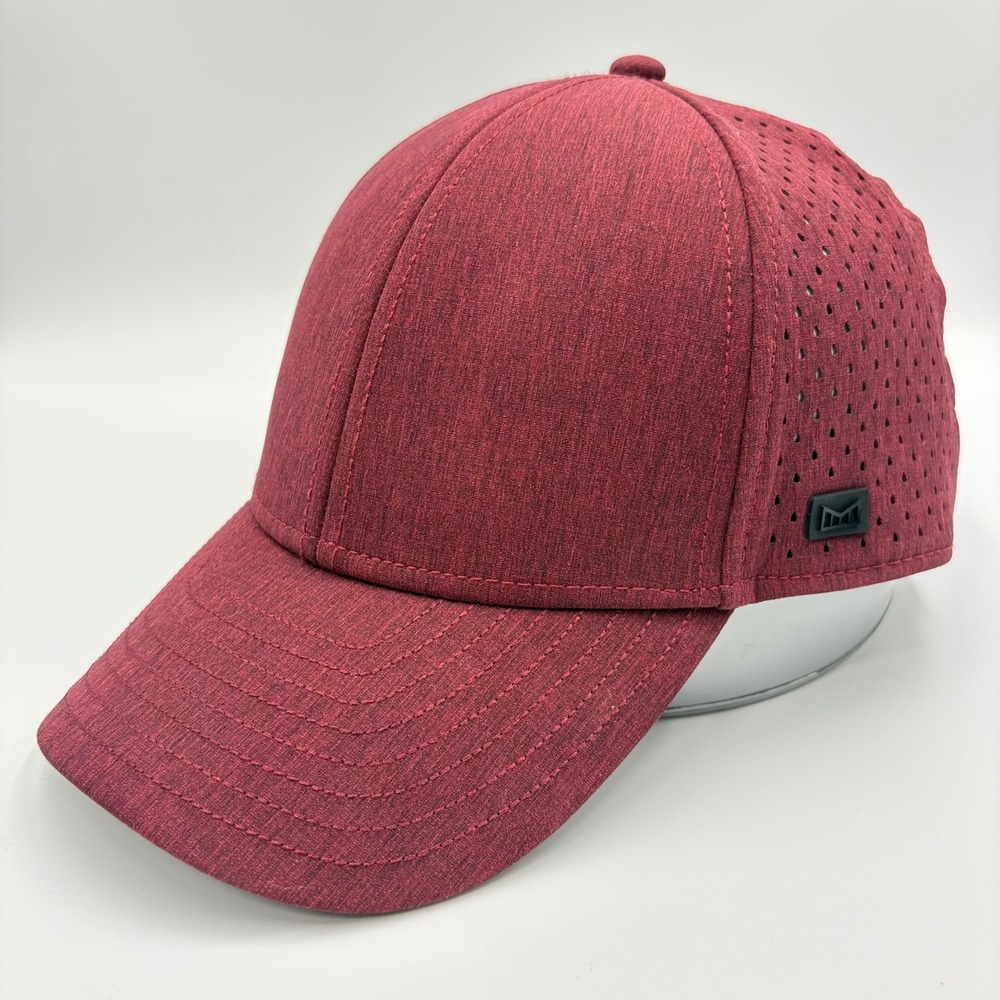 Melin A Game Hydro Snapback 58 CM Hat Men Maroon Heathered Performance Golf